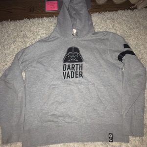 Grey Darth Vader Hoodie